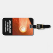 忍耐強いローバーが火星に降下するエアロシェル ラゲッジタグ (正面横)