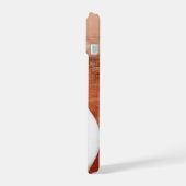 忍耐強いローバーが火星に降下するエアロシェル iPhone 15ケース (左側面)