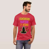 忍耐強い先生は偉大なり 少年 Tシャツ (正面フル)