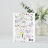 忍耐強い冒険! ポストカード (スタンド正面)