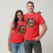 忍耐抽象的なADINKRA Tシャツ (ユニセックス)