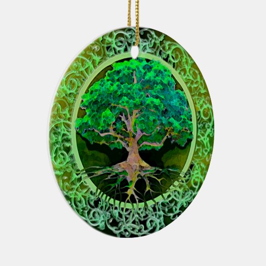 忍耐生命の樹 セラミックオーナメント (右)