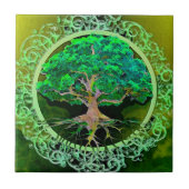 忍耐生命の樹 タイル (正面)