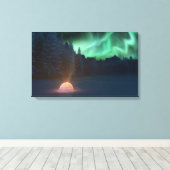 忍耐 キャンバスプリント (インサイチュ (ウッドフロア))