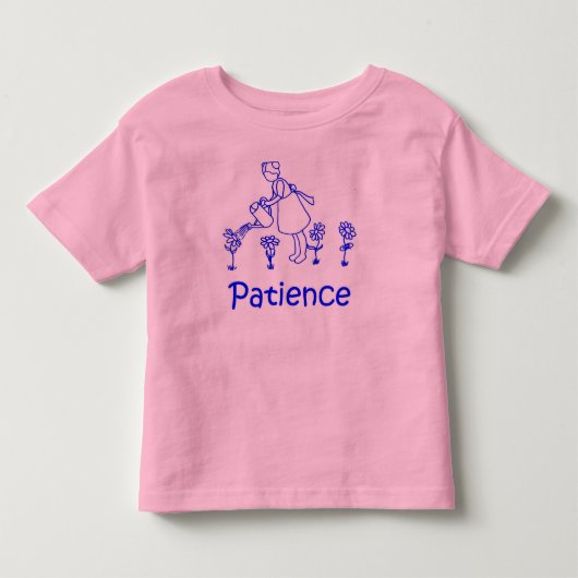 忍耐 トドラーTシャツ (正面)