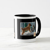 忍耐、バッタ マグカップ (正面右)