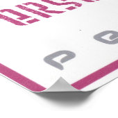 忍耐 ポスター (角)