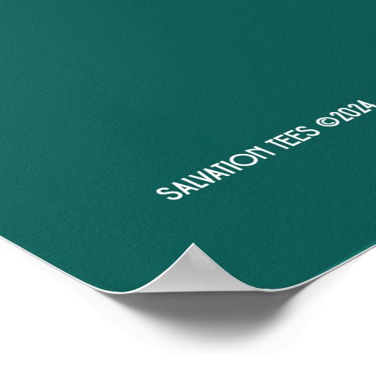 忍耐 ポスター (角)