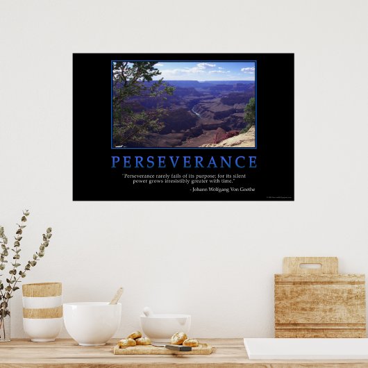 忍耐 ポスター (キッチン)