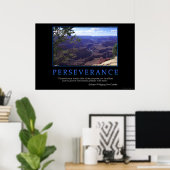 忍耐 ポスター (ホームオフィス)