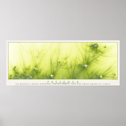 忍耐 ポスター (正面)