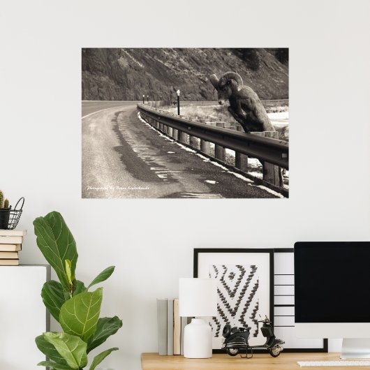 忍耐 ポスター (ホームオフィス)