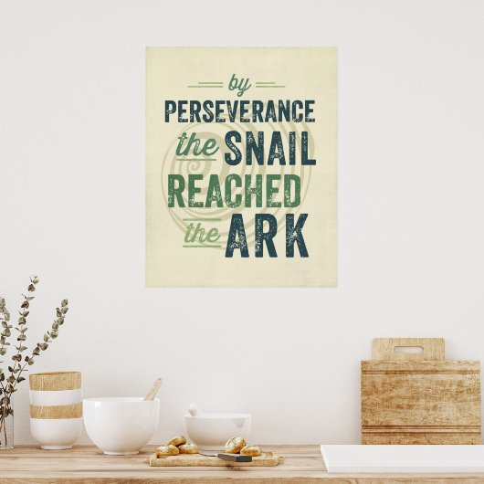 忍耐 ポスター (キッチン)