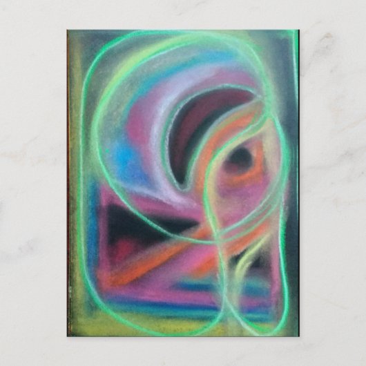 忍耐 ポストカード (正面)