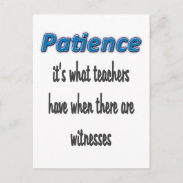 忍耐 ポストカード