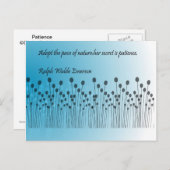 忍耐 ポストカード (正面/裏面)