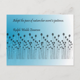 忍耐 ポストカード