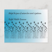 忍耐 ポストカード (正面)