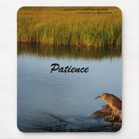 忍耐 マウスパッド (正面)