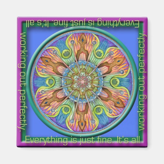 忍耐 マグネット (正面)