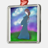 "忍耐" メタルオーナメント (左)