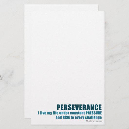 忍耐 便箋 (正面/裏面)