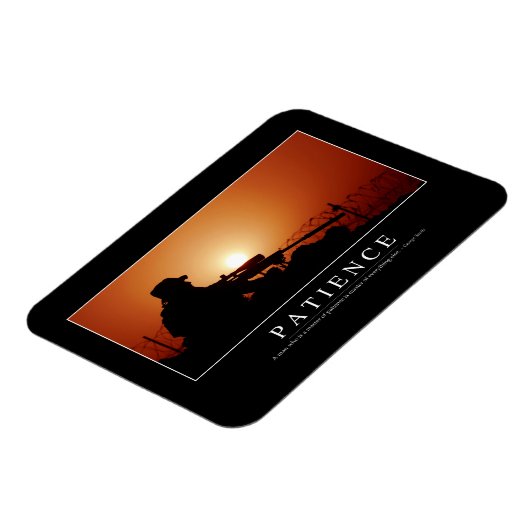 忍耐:感動的引用文 マグネット (左側)