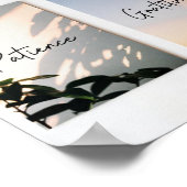 忍耐、感謝、信頼 | ミニマルなイスラム教 ポスター (角)