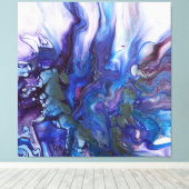 忍耐 – Fruit of the Spirit Christian Prophetic キャンバスプリント (インサイチュ (ウッドフロア))