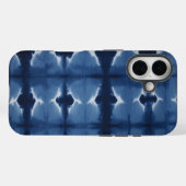 志堀ブルー絞り染め Case-Mate iPhoneケース (裏面 (横))