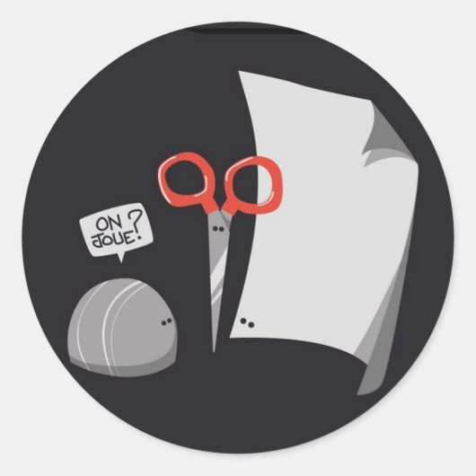 志文 ラウンドシール (正面)