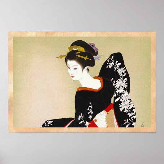 志村辰己二科女日本の語 ポスター (正面)