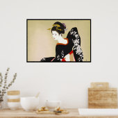 志村辰己二科女日本の語 ポスター (キッチン)