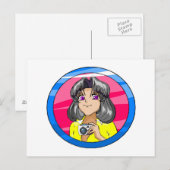 志那子 ポストカード (正面/裏面)