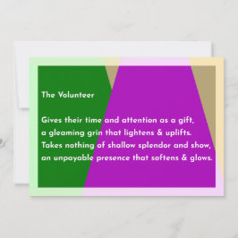 志願兵 サンキューカード