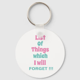 忘おもしろいれ深い人には注意忘れ キーホルダー