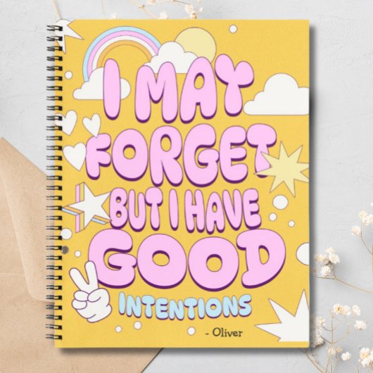 忘おもしろいれ物にリストする人のための引用文 ノートブック