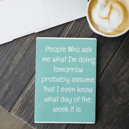 忘れおもしろい物好きの人がスパイラルをリストする引用文 ノートブック