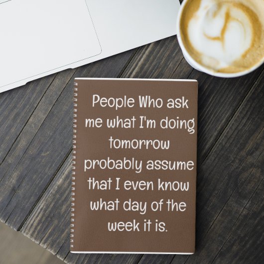 忘れおもしろい物好きの人がスパイラルをリストする引用文 ノートブック