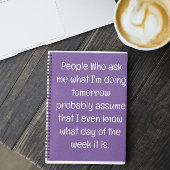 忘れおもしろい物好きの人がスパイラルをリストする引用文 ノートブック