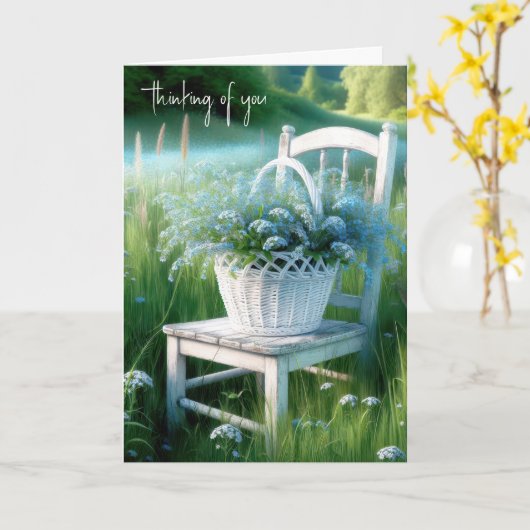 忘れお考え前 カード (黄色い花)