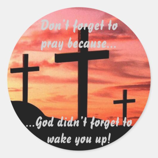 忘れし祈ます ラウンドシール (正面)