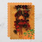 忘れずに数える恵み感謝祭カード シーズンカード (正面/裏面)