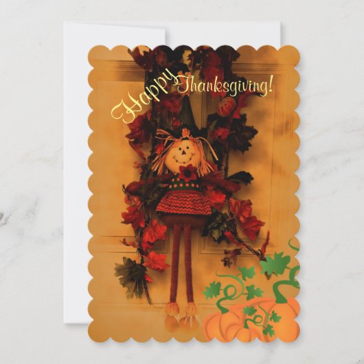 忘れずに数える恵み感謝祭カード シーズンカード (正面)