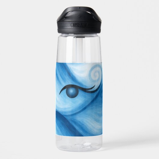 忘れずに飲む ウォーターボトル (背面)