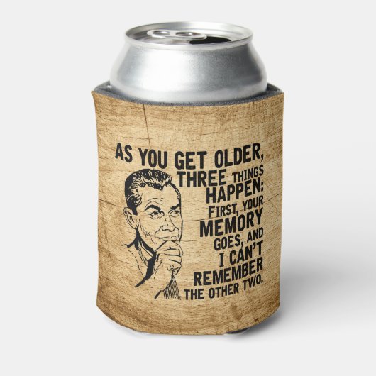忘れっぽいパパユーモアお父さんの日 缶クーラー (缶裏面)