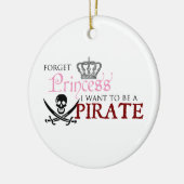 "忘れて下さいプリンセスを、私海賊"になりたいと思います セラミックオーナメント (左)