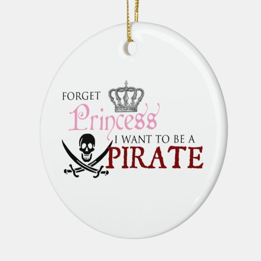 "忘れて下さいプリンセスを、私海賊"になりたいと思います セラミックオーナメント (左)