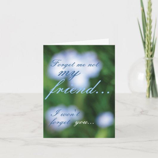 忘れて下さい私をない… カード (正面)