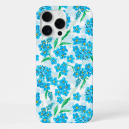 忘れないでください 水彩の花 iPhone 16 PRO MAXケース